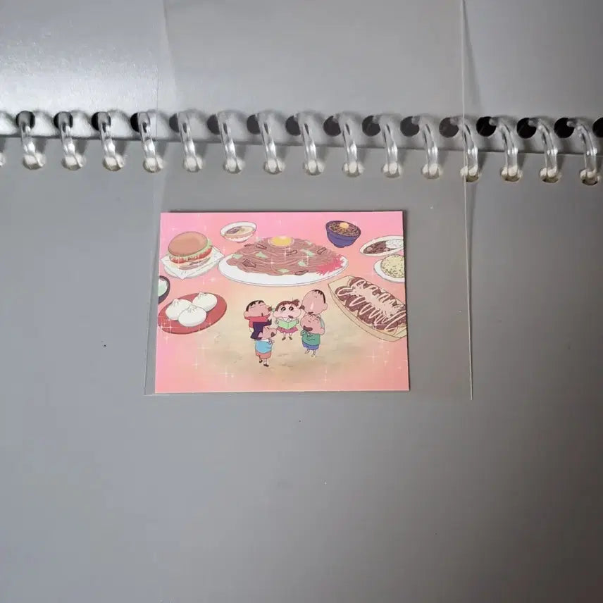 [BUNJANG] Crayon Shin-chan Food-Themed Stickers / 짱구 띠부씰 스티커 음식