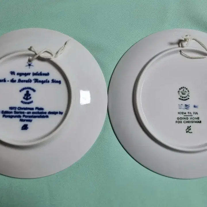 [BUNJANG] Royal Copenhagen &amp; Bing &amp; Grondahl Christmas Limited Edition Plates (Set of 6) / 영국기념품 크리스마스한정판 플래이트