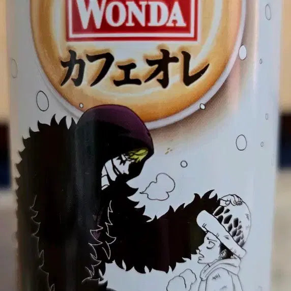 [BUNJANG] Wanda x One Piece Collaboration Special Blend Cafe au Lait Can - Corazon &amp; Trafalgar Law / 완다 특제 카페오레 원피스 콜라보캔 코라손&amp;트라팔가로우