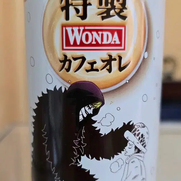 [BUNJANG] Wanda x One Piece Collaboration Special Blend Cafe au Lait Can - Corazon &amp; Trafalgar Law / 완다 특제 카페오레 원피스 콜라보캔 코라손&amp;트라팔가로우
