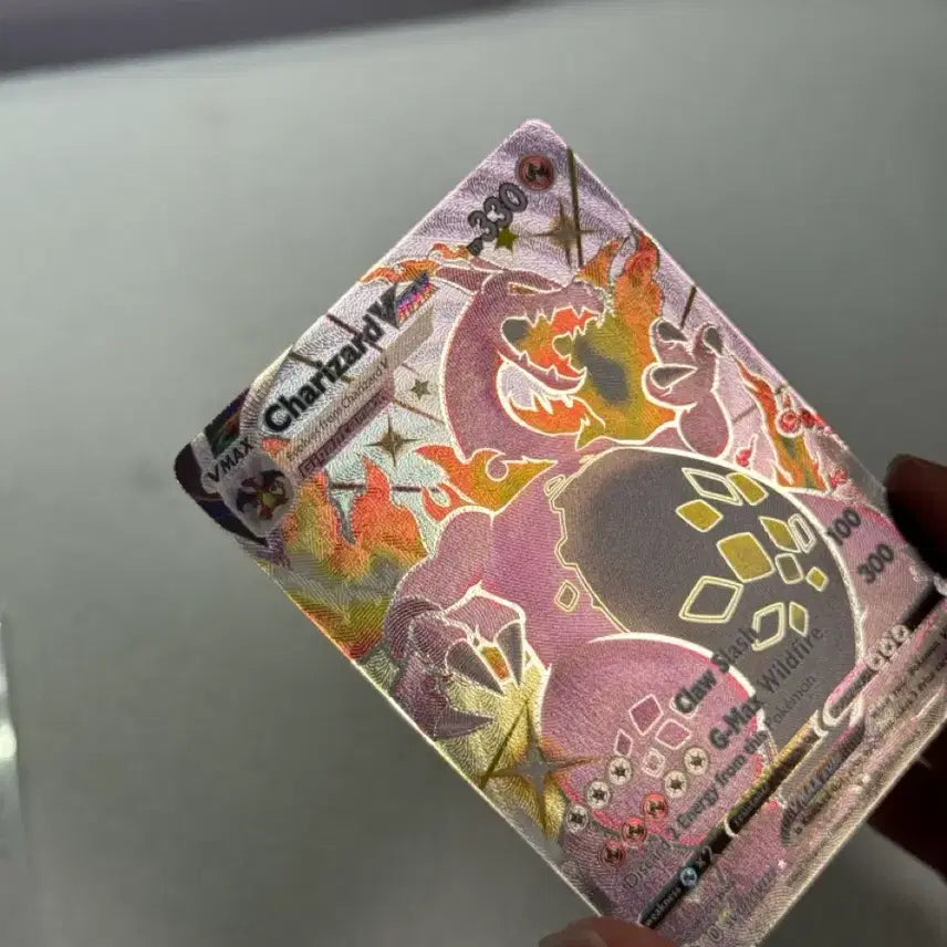 [BUNJANG] Pokemon English Charizard VMAX SSR Shiny Card (Grade 9+) / [무료배송] 포켓몬카드 영판 리자몽 SSR 흑자몽 상태 A+