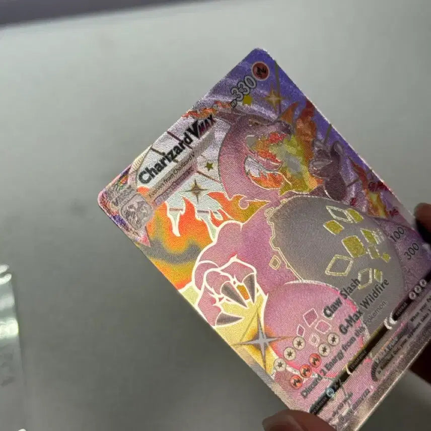 [BUNJANG] Pokemon English Charizard VMAX SSR Shiny Card (Grade 9+) / [무료배송] 포켓몬카드 영판 리자몽 SSR 흑자몽 상태 A+