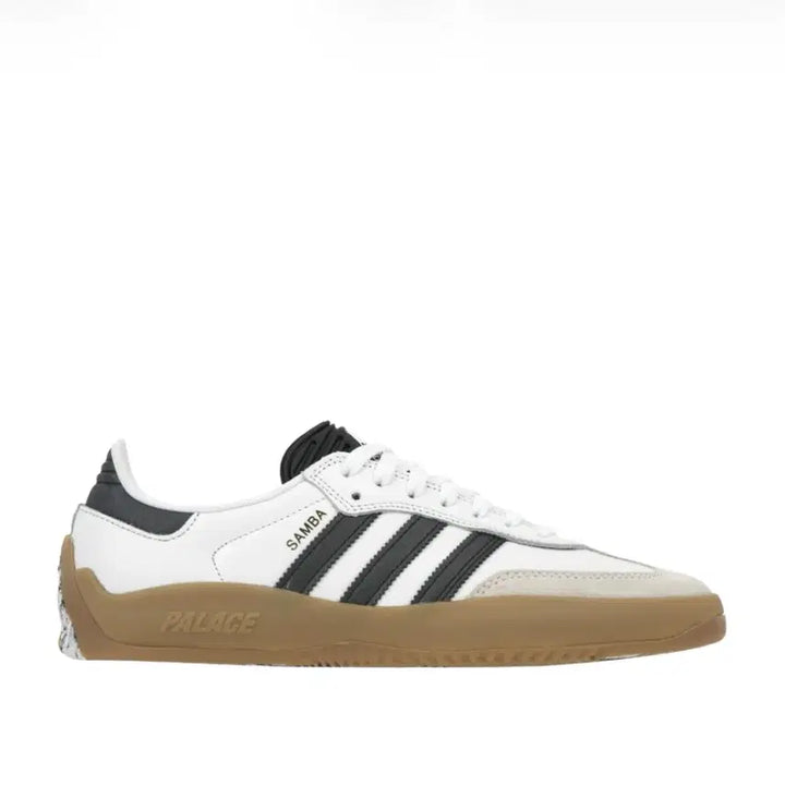 [BUNJANG] Palace x Adidas Samba White Black Sneakers / [290] 팔라스 x 아디다스 삼바 화이트 블랙