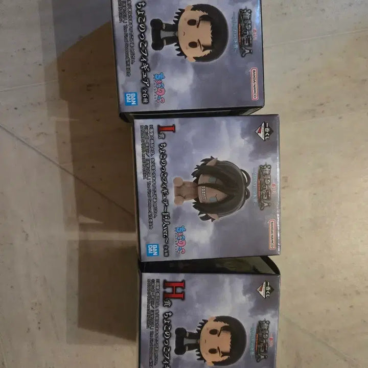 [BUNJANG] Attack on Titan Chocokko Figure Set / 진걱거 초코노코피규어