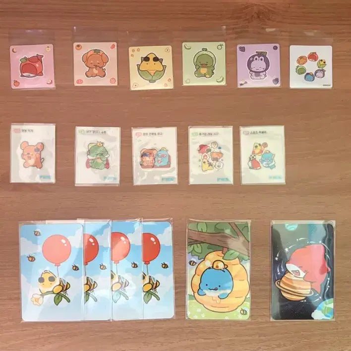 [BUNJANG] Pixelie Round Sticker Ttibsseal Photocard / 픽셀리 원형 스티커 띠부씰 포토카드