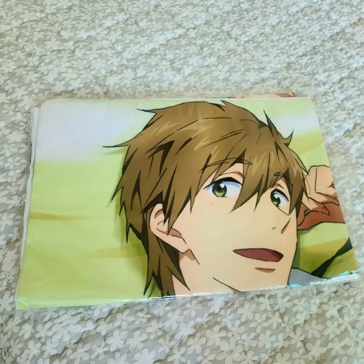 [BUNJANG] Free! Tachibana Makoto Sealed Pillow Cover / 택포) 프리! Free! 타치바나 마코토 미개봉 베개 커버