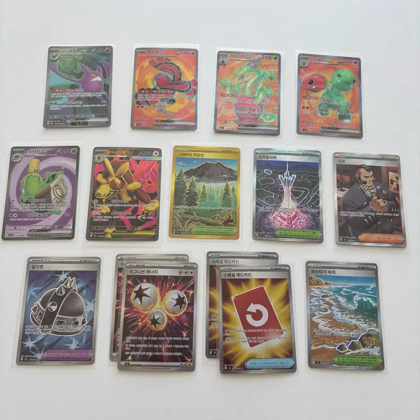 [BUNJANG] Pokemon Cards SR, UR 15-Card Bundle Set / 포켓몬카드 SR, UR 15장 일괄