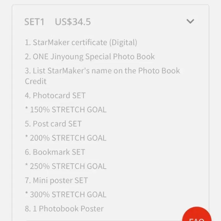 [BUNJANG] B1A4 Jinyoung Makestar Photobook Set (Sealed) / b1a4 진영 메이크스타 미개봉 화보집 세트 양도