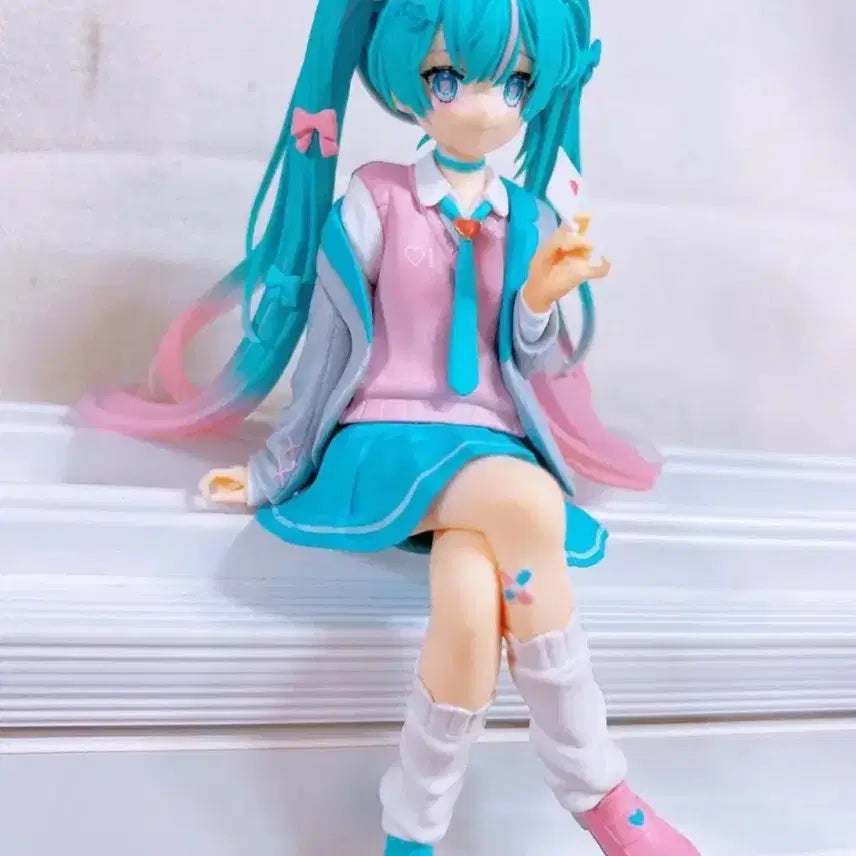 [BUNJANG] Vocaloid Hatsune Miku Sailor Noodles Stopper Figure / 보컬로이드 하츠네 미쿠 세일러 누들스토퍼 피규어