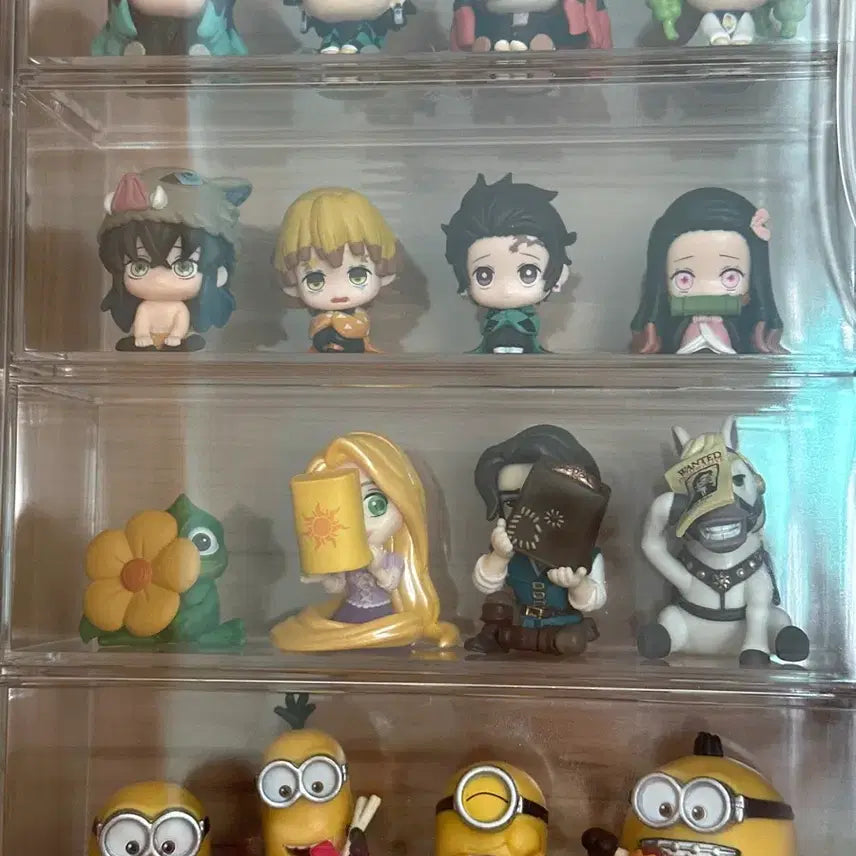 [BUNJANG] Disney Rapunzel Hide-and-Seek Gacha Full Set (4 Types) / 무배) 디즈니 라푼젤 숨바꼭질 가챠 4종 풀세트