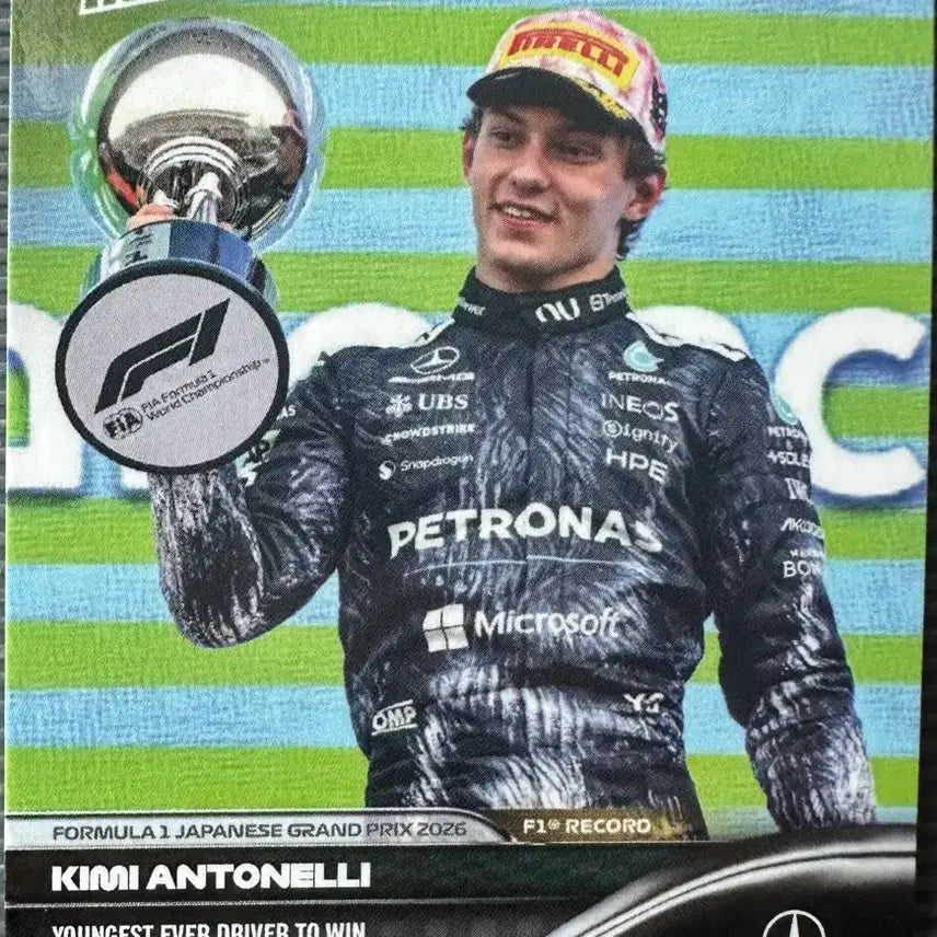 [BUNJANG] Topps Now F1 Kimi Antonelli Card / Topps Now F1 키미 안토넬리 카드