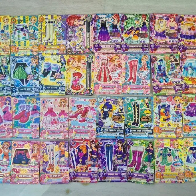 [BUNJANG] Aikatsu 40 Card Bundle Set / 급처)아이카츠 40장 일괄