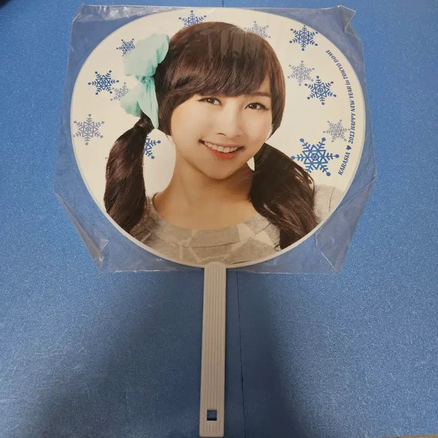 [BUNJANG] Kara Nicole 2013 KaraShia Tokyo Dome Concert Official Fan (Uchiwa) - Sealed / (미개봉) 카라 니콜 2013 카라시아 도쿄돔 콘서트 공식 부채 우치와