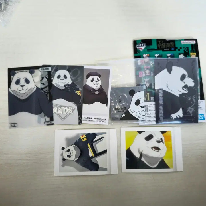 [BUNJANG] Jujutsu Kaisen Shibuya Incident Panda Magnet, Pasa, Paper, Wafers Bundle Set / 주술회전 사멸회유 판다 마그넷 파샤 지류 웨하스 일괄 양도합니다