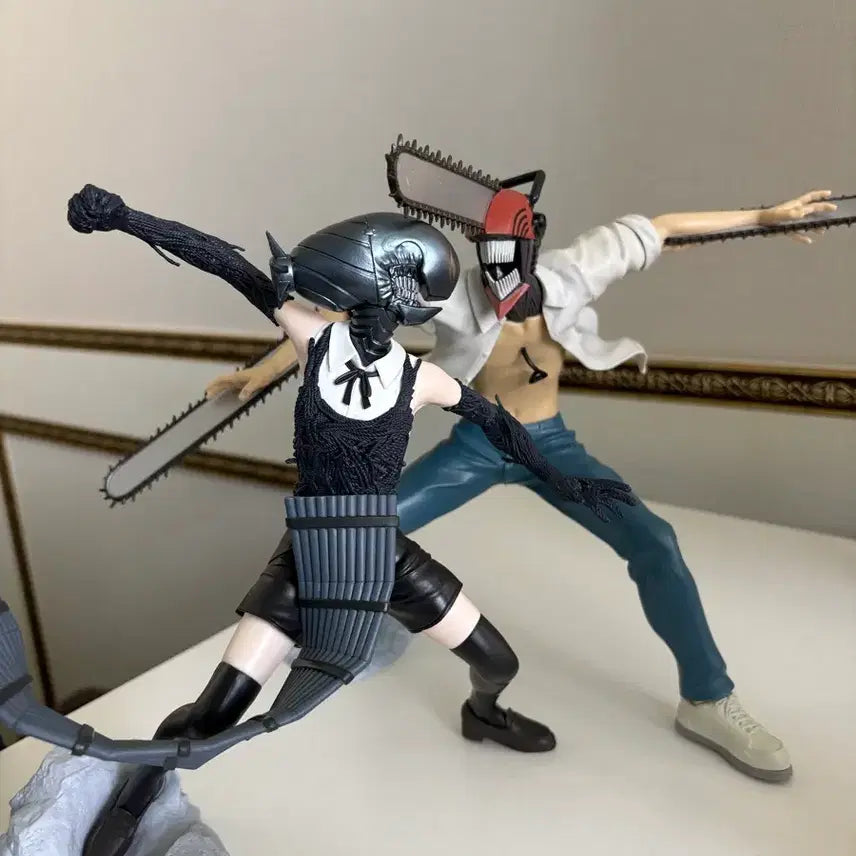 [BUNJANG] Chainsaw Man Grandista Makima &amp; Denji Figure Bundle Set / 일괄) 체인소맨 그란디스타 레제 밤 덴지 피규어 판매합니다
