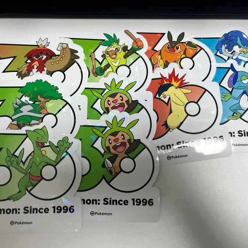 [BUNJANG] Starting Pokemon 30th Anniversary Sticker / 스타팅 [포켓몬 30주년 스티커]