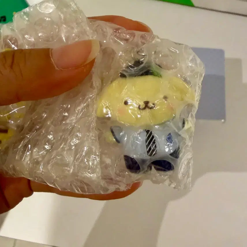 [BUNJANG] Sanrio Original Gakuen Kirameki Secret Figure Strap Pom Pom Purin / 산리오 오리지널 학원 키라메키 시크릿 피규어 스트랩 폼폼푸린