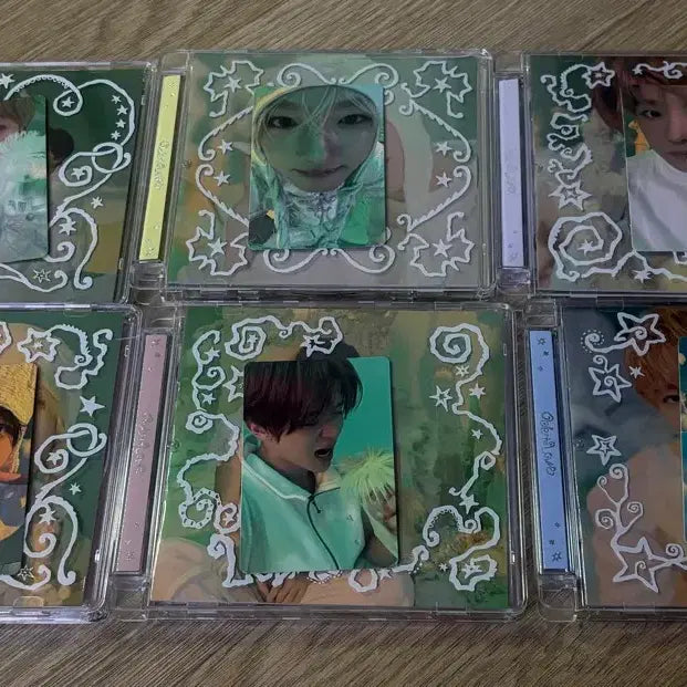 [BUNJANG] NCT WISH Jewel Album Photocard Bundle Set (6 Types) / 엔시티 위시 쥬얼앨범 개봉 포카포함 일괄 6종세트 판매