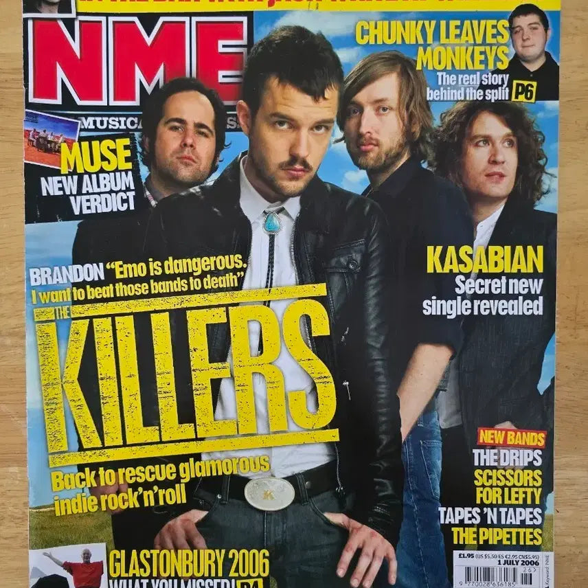 [BUNJANG] The Killers NME Magazine July 2006 / 매거진 The Killers 킬러스 NME 매거진