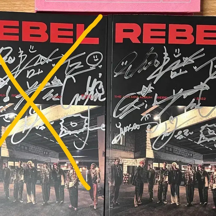 [BUNJANG] DarkB 4th Mini Album REBEL Signed Album / 다크비 싸인 앨범