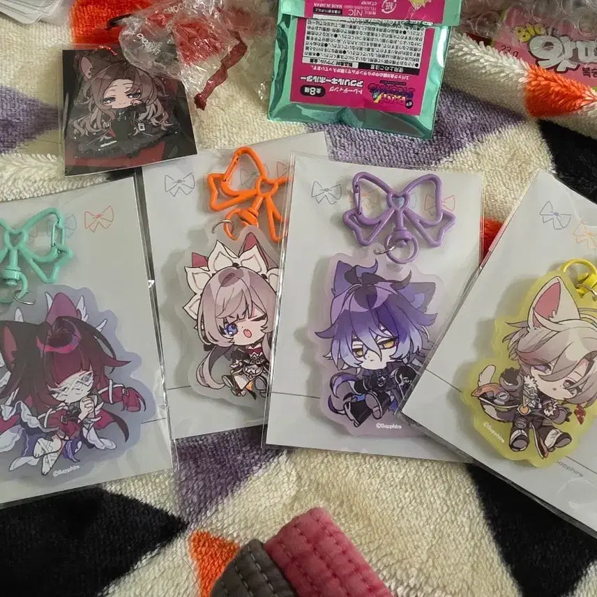 [BUNJANG] Wonsin Limbus Company Unofficial Acrylic Keychain Bundle Set / 사파님 ㅅㅍ님 원신 림버스 컴퍼니 비공굿 아크릴키링 일괄 양도