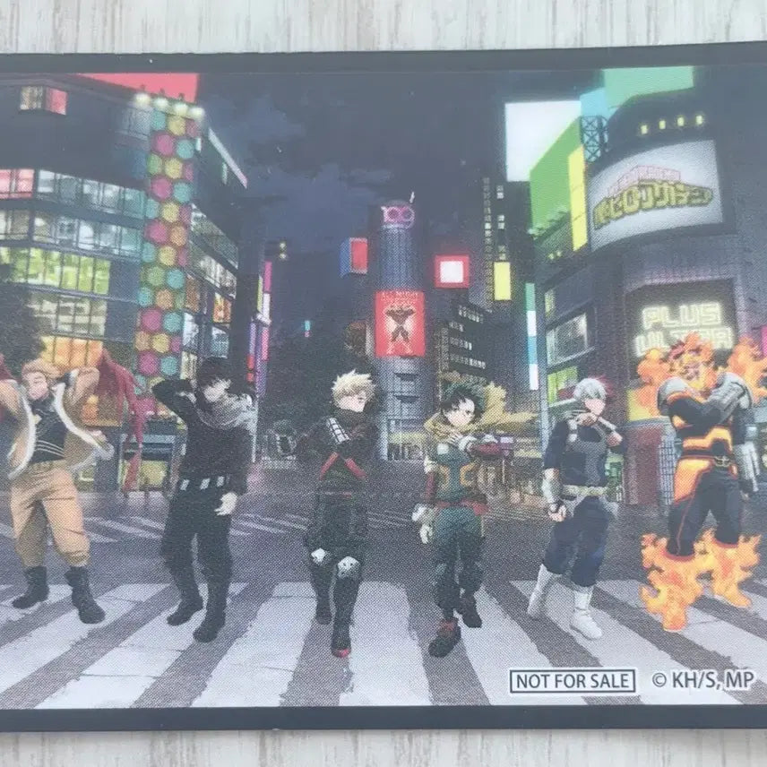[BUNJANG] My Hero Academia (Hiroaka) Gacha Figures &amp; Shibuya 109 Collaboration Stickers Bundle Set / 나히아 히로아카 가챠(토도로키 바쿠고), 시부야109 콜라보 스티커 일괄