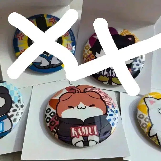 [BUNJANG] Gintama Mega Cat Can Badge / 은혼 메가캣 캔뱃지 교환 및 판매
