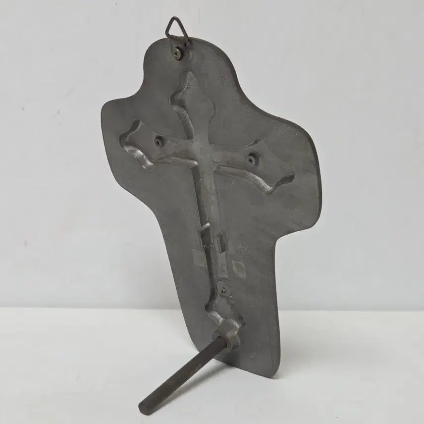 [BUNJANG] Italian Antique Crucifix Brass Cast Metal Cross / 이탈리아 앤틱 십자가 황동 주물 금속 십자가