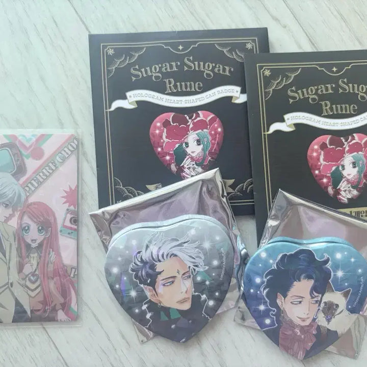 [BUNJANG] Sugar Sugar Rune Gracielle Robin Can Badge Lucky Draw Photocard Bundle Set / 슈가슈가룬 팝업 그라시에, 로빈 캔뱃지 럭키드로우 포토카드 일괄