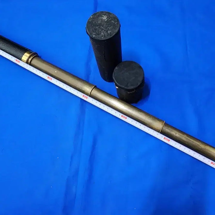 [BUNJANG] Antique French 4-Stage Brass Telescope / 골동품 프랑스제 4단 황동 망원경