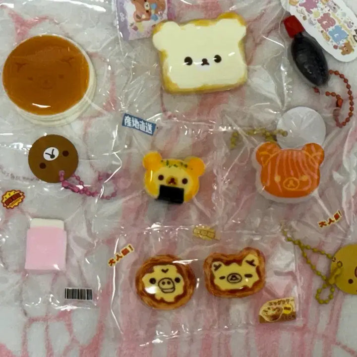 [SOLD OUT] 리락쿠마 미니 말랑이 수제말랑이 샤오홍슈 말랑이 팬케이크 연어 리락쿠마