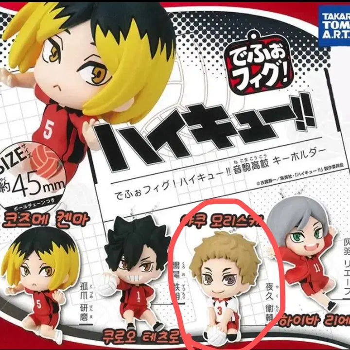 [BUNJANG] Haikyuu!! Morisuke Yaku Mini Figure (Sealed) / (미개봉)하이큐 야쿠 모리스케 미니 피규어