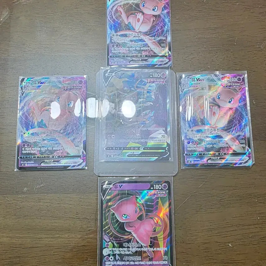 [BUNJANG] Mew V SR Special Illustration Rare Pokemon Card / 포켓몬 카드 뮤 v sr 특일