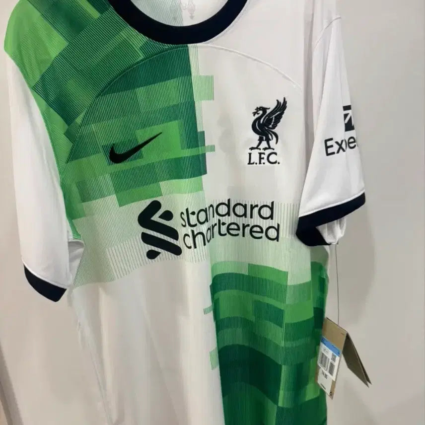 [BUNJANG] Liverpool 23-24 Away Mohamed Salah Jersey / 23-24 리버풀 어웨이 살라 택달린 새제품