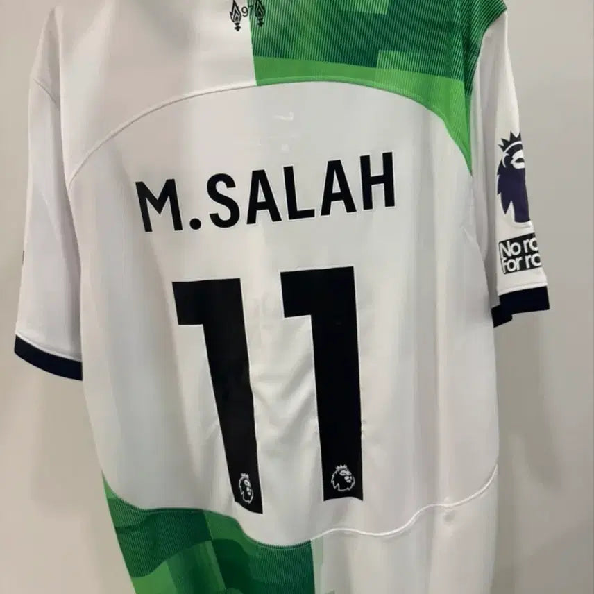 [BUNJANG] Liverpool 23-24 Away Mohamed Salah Jersey / 23-24 리버풀 어웨이 살라 택달린 새제품