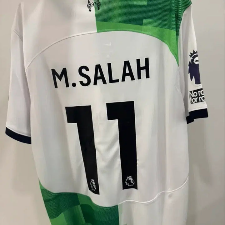 [BUNJANG] Liverpool 23-24 Away Mohamed Salah Jersey / 23-24 리버풀 어웨이 살라 택달린 새제품