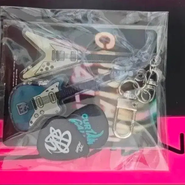 [BUNJANG] YB Band Keychain Pick Set / YB밴드 키링 피크셋트