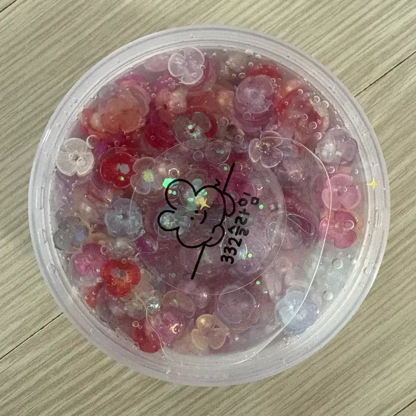 [BUNJANG] 332 Mini Flower Bouquet Slime 150ml / <새슬라임> 332 미니플라워다발 150ml (5/30 도착)