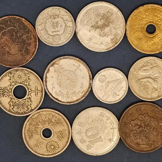[BUNJANG] Collection of Various Old Japanese Coins / 다양한 옛날 일본 엽전 동전 모음