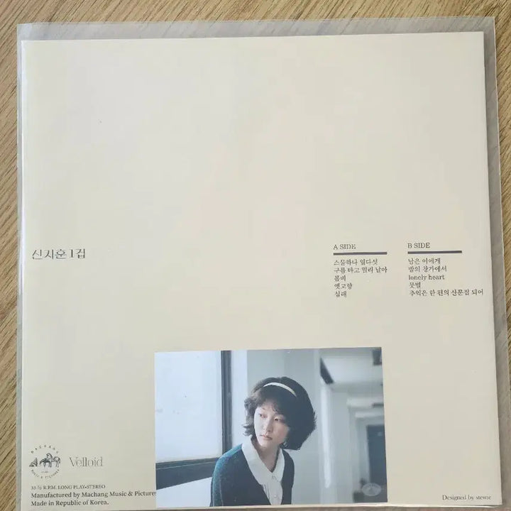 [BUNJANG] Shin Ji Hoon 1st Album &