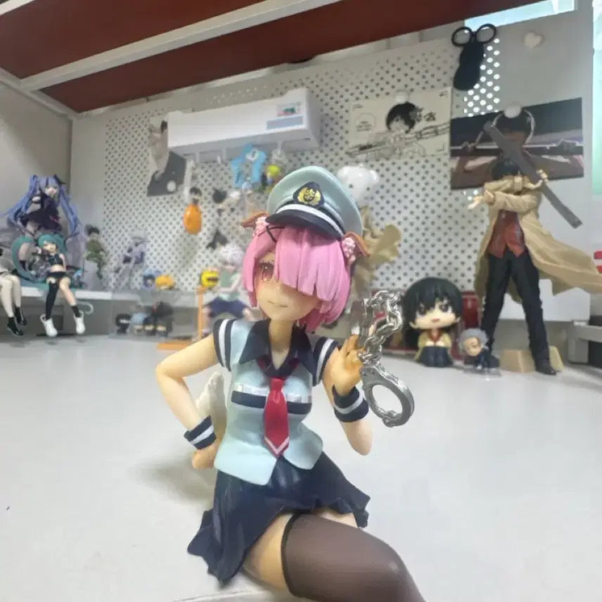 [BUNJANG] Re:Zero Ram Dog Noodles Stopper Figure / 리제로 람 피규어 급처 강아지 경찰 누들스토퍼