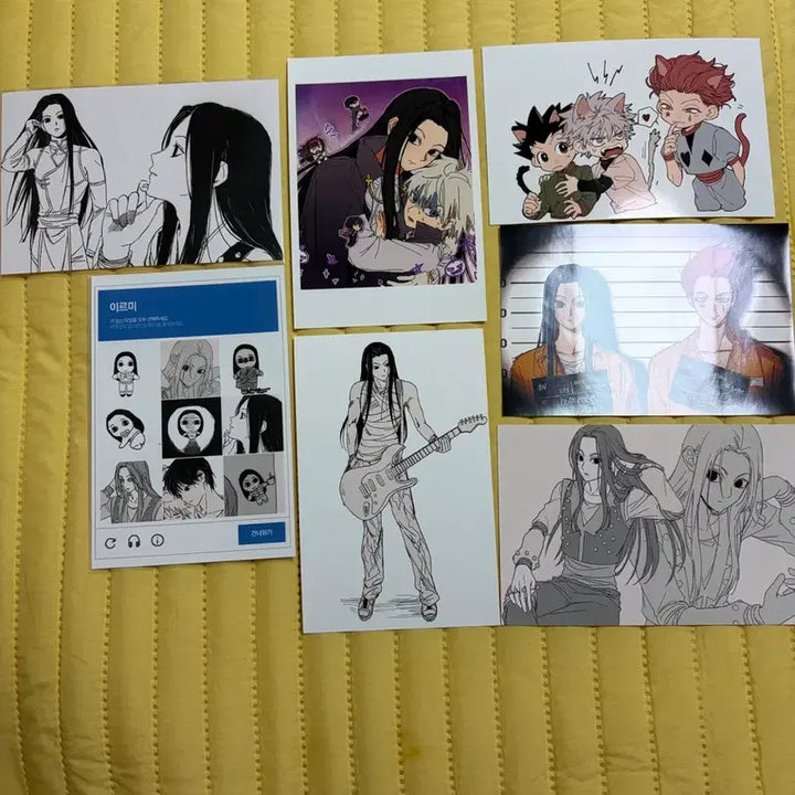 [BUNJANG] Hunter x Hunter Irumi Printing Box Bundle Set / 헌터헌터 이르미 프린팅 박스 일괄 히소카 클로로 키르아 아르카