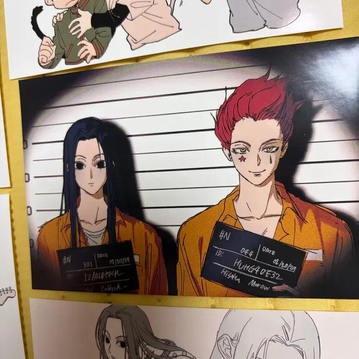 [BUNJANG] Hunter x Hunter Illumi Printing Box Bundle Set / 헌터헌터 이르미 프린팅 박스 일괄 히소카 클로로 키르아 아르카