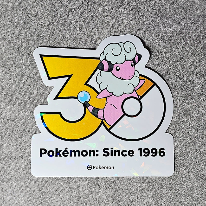 [BUNJANG] Pokemon 30th Anniversary Sticker - Bosongsong / 포켓몬스터 30주년 스티커 보송송