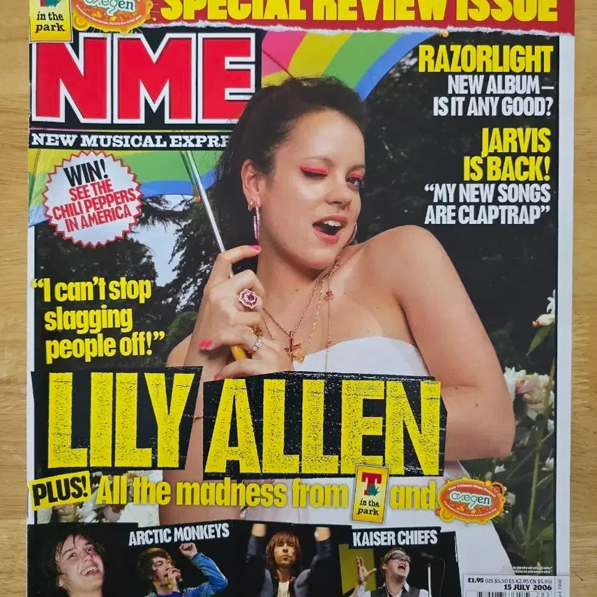 [BUNJANG] NME Magazine Lily Allen July 2006 / 매거진 LILY ALLEN 릴리 알렌 NME 매거진
