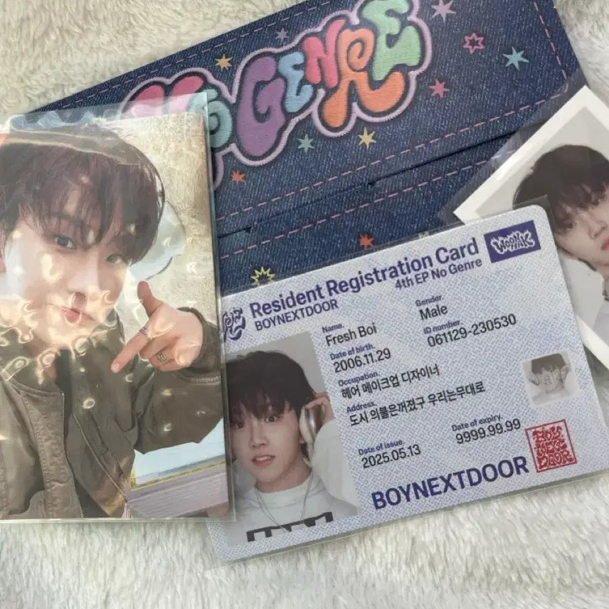 [BUNJANG] BOYNEXTDOOR No Genre Wallet Yunhak / 보넥도 노장르 지갑 운학