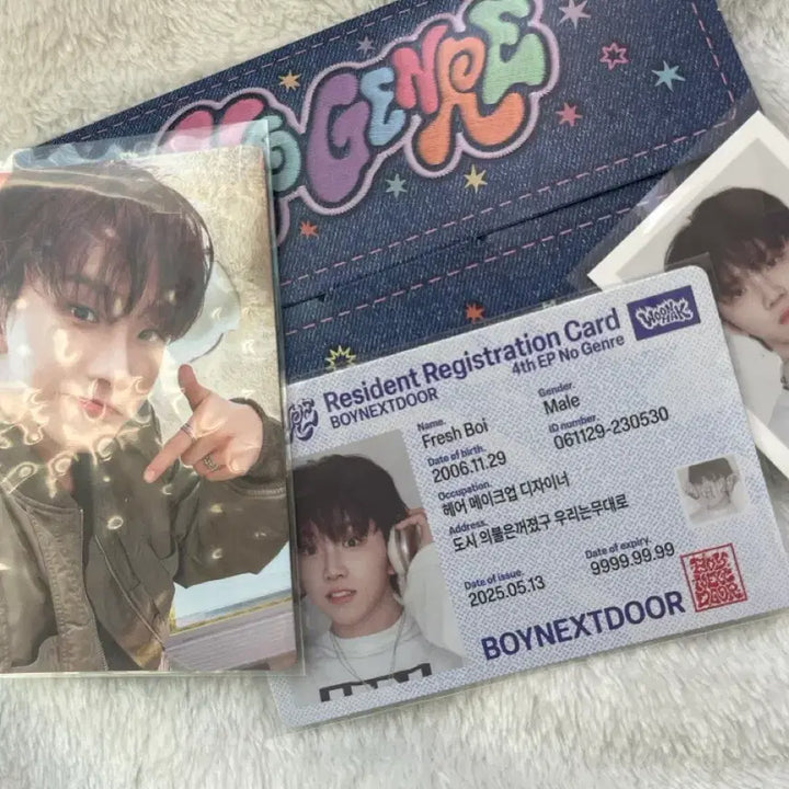 [BUNJANG] BOYNEXTDOOR No Genre Wallet Yunhak / 보넥도 노장르 지갑 운학