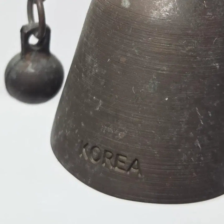 [BUNJANG] Antique Korean Brass Bell with Dog Ornament / 앤틱  국산 종 벨 황동벨 반려견 강아지 황동종