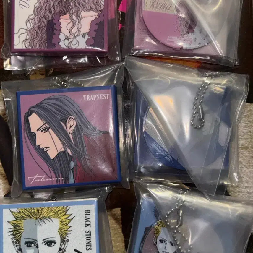 [BUNJANG] Yazawa Ai Nana CD Gacha Keyring / 야자와 아이 나나 cd 가챠 키링