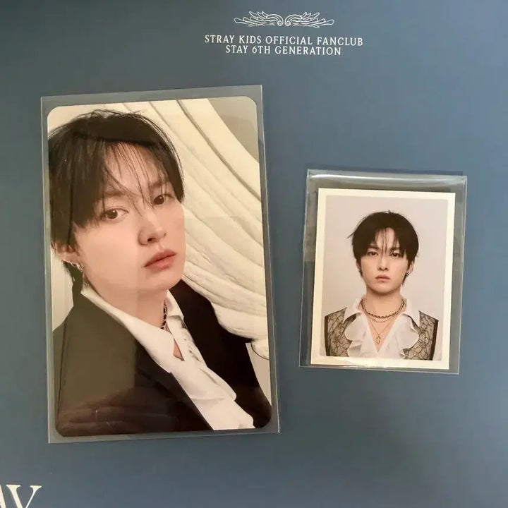 [BUNJANG] Stray Kids STAY 6th Generation Membership Kit Lee Know Photocard &amp; Double Sided Photo / 스트레이키즈 스테이 6기 키트 리노 포카+양면증사